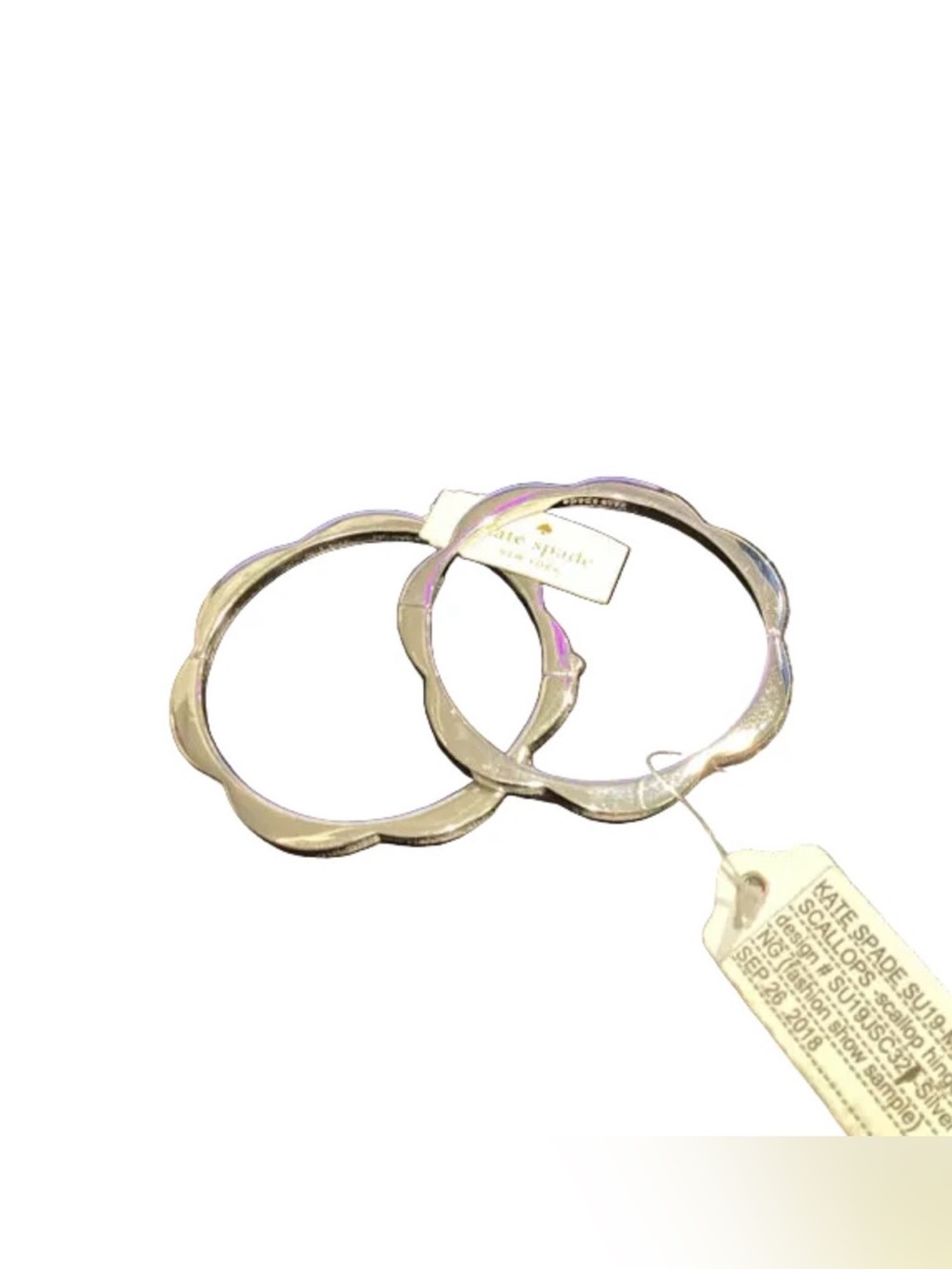 Kate Spade Scallop Silvertone Bracelet